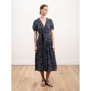 Ulla johnson Kemala Midi Dress Indigo Size 2/XS NWT $659